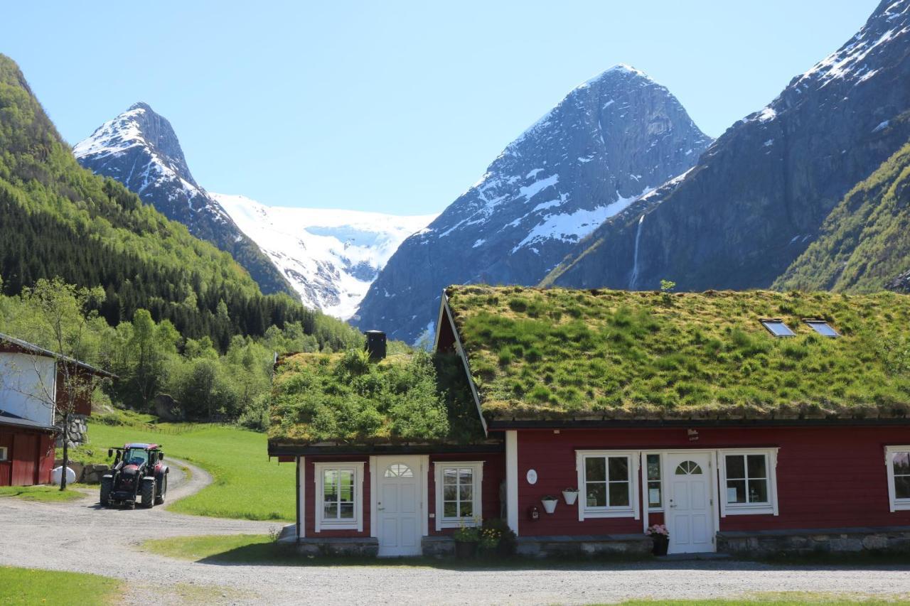 Villa Trollbu Aabrekk Gard Briksdalsbre Exterior foto